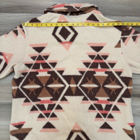 Sanctuary Southwestern Fleece Shirt Jacket Women’s Large - Picture 5 of 6